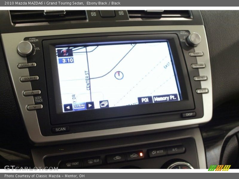 Ebony Black / Black 2010 Mazda MAZDA6 i Grand Touring Sedan