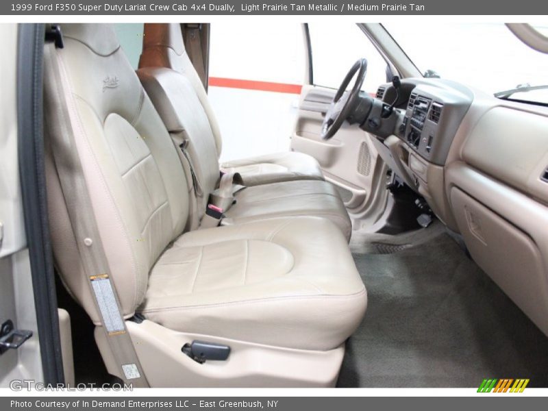Light Prairie Tan Metallic / Medium Prairie Tan 1999 Ford F350 Super Duty Lariat Crew Cab 4x4 Dually