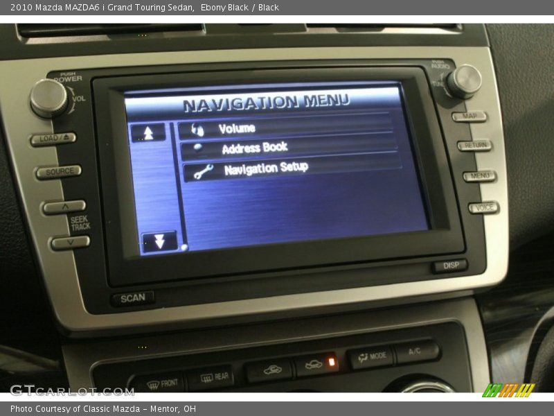 Ebony Black / Black 2010 Mazda MAZDA6 i Grand Touring Sedan