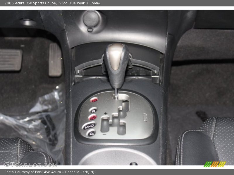 Vivid Blue Pearl / Ebony 2006 Acura RSX Sports Coupe