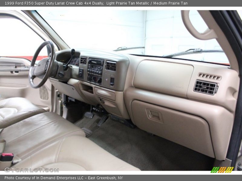 Light Prairie Tan Metallic / Medium Prairie Tan 1999 Ford F350 Super Duty Lariat Crew Cab 4x4 Dually