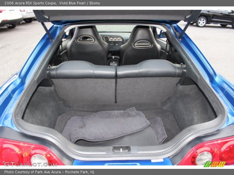 Vivid Blue Pearl / Ebony 2006 Acura RSX Sports Coupe