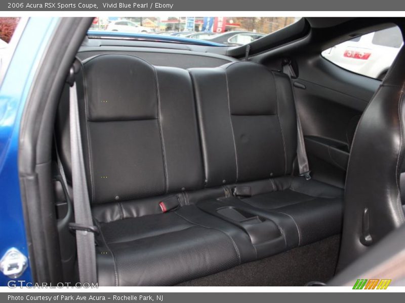 Vivid Blue Pearl / Ebony 2006 Acura RSX Sports Coupe