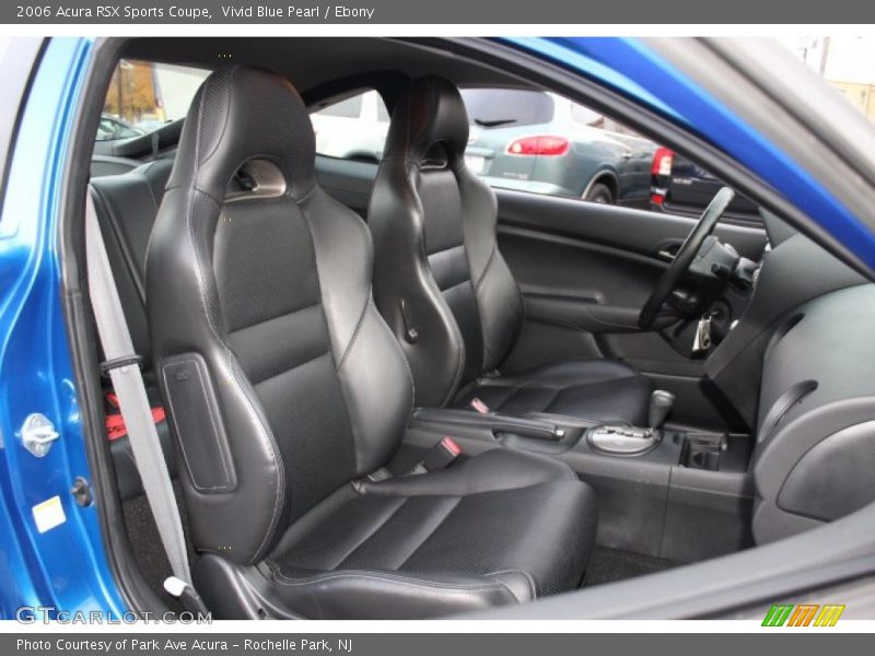 Vivid Blue Pearl / Ebony 2006 Acura RSX Sports Coupe