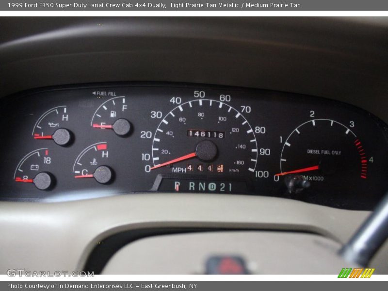  1999 F350 Super Duty Lariat Crew Cab 4x4 Dually Lariat Crew Cab 4x4 Dually Gauges