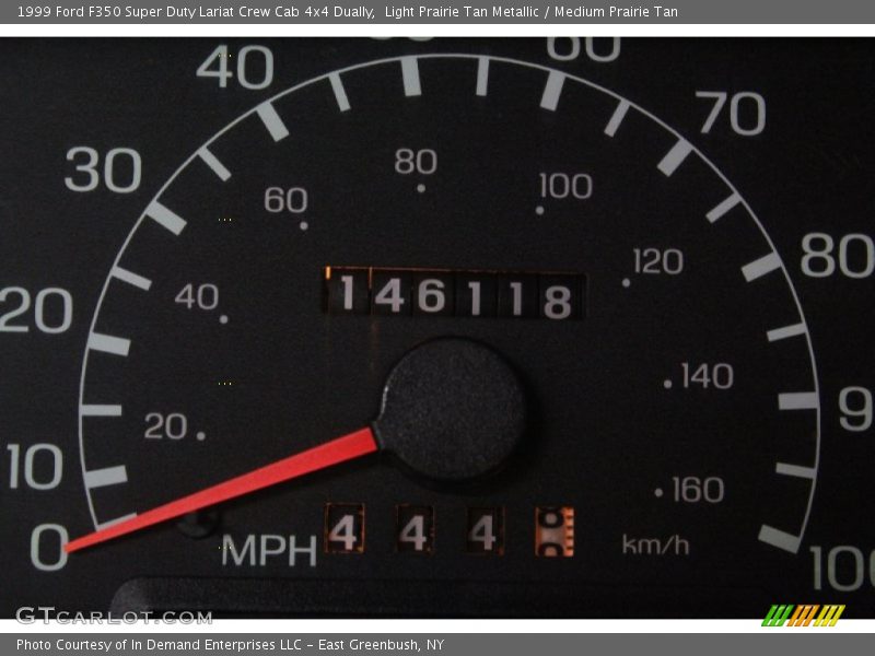 Light Prairie Tan Metallic / Medium Prairie Tan 1999 Ford F350 Super Duty Lariat Crew Cab 4x4 Dually
