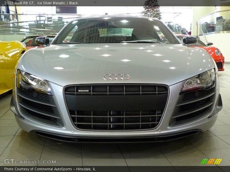 Ice Silver Metallic / Black 2012 Audi R8 GT