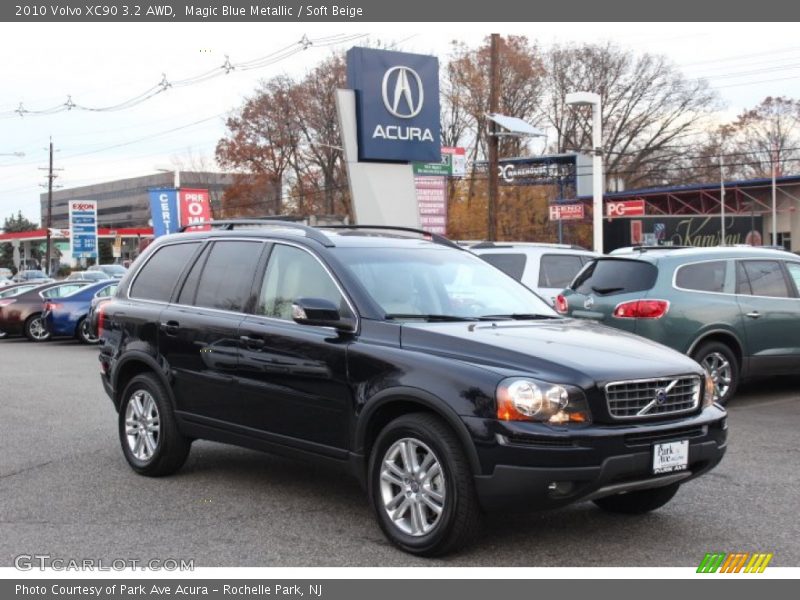 Magic Blue Metallic / Soft Beige 2010 Volvo XC90 3.2 AWD