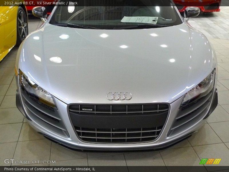 Ice Silver Metallic / Black 2012 Audi R8 GT