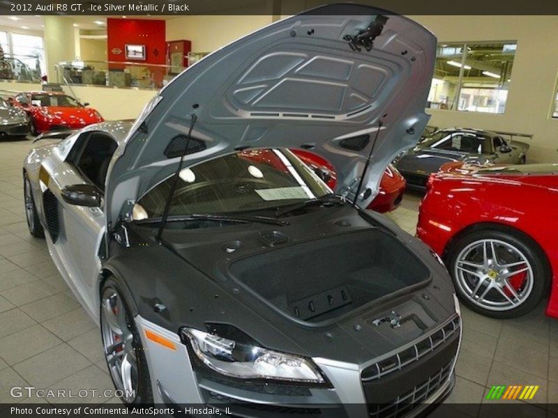 Ice Silver Metallic / Black 2012 Audi R8 GT