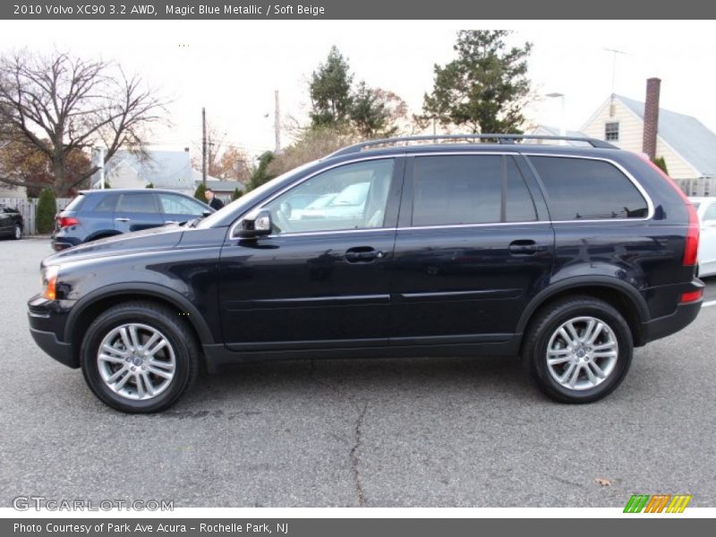 Magic Blue Metallic / Soft Beige 2010 Volvo XC90 3.2 AWD