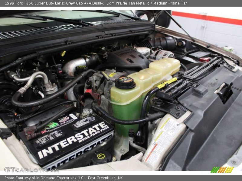Light Prairie Tan Metallic / Medium Prairie Tan 1999 Ford F350 Super Duty Lariat Crew Cab 4x4 Dually