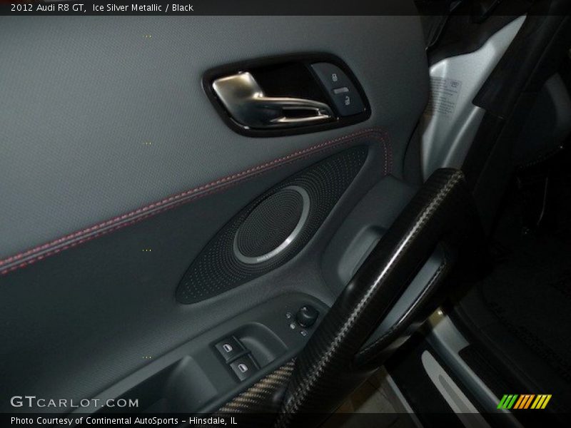 Ice Silver Metallic / Black 2012 Audi R8 GT