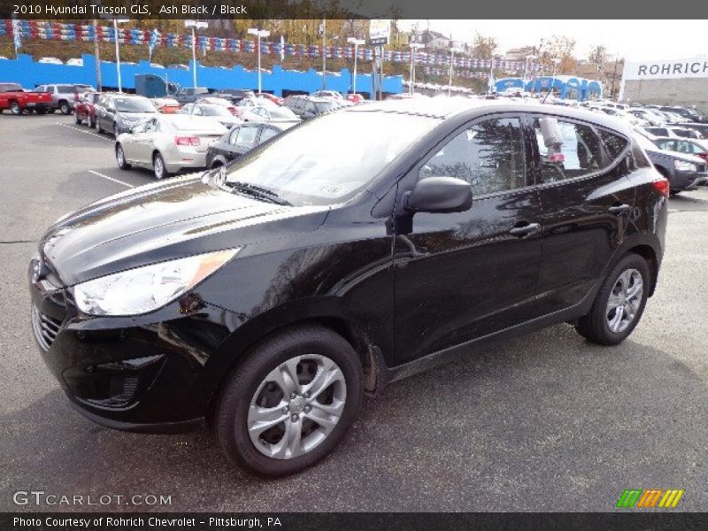 Ash Black / Black 2010 Hyundai Tucson GLS