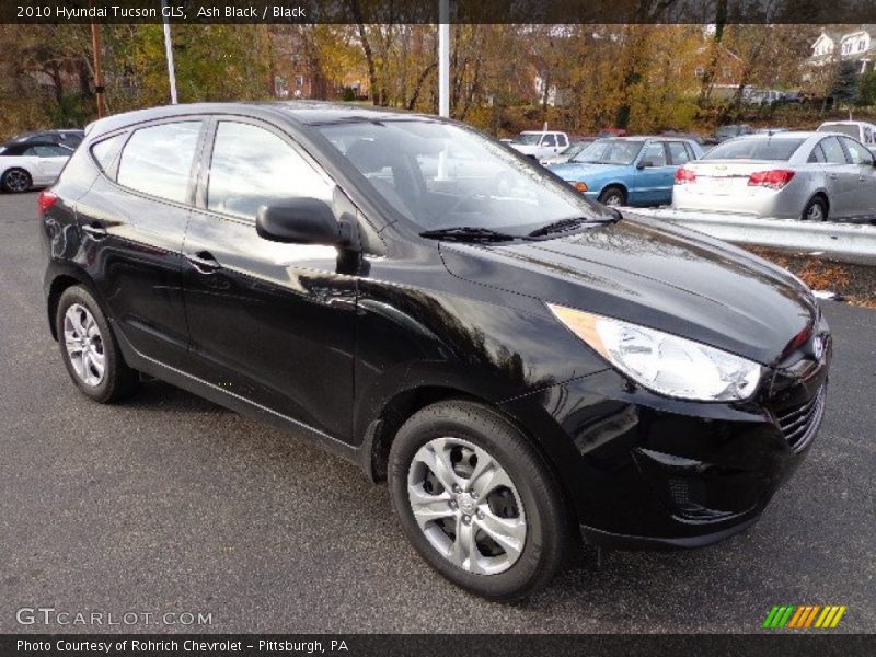 Ash Black / Black 2010 Hyundai Tucson GLS