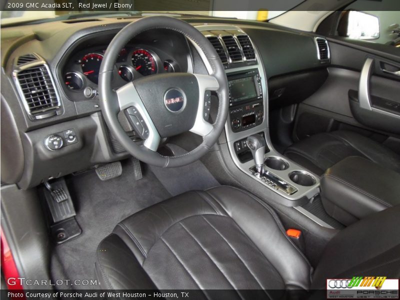 Red Jewel / Ebony 2009 GMC Acadia SLT