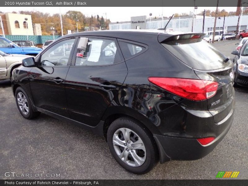Ash Black / Black 2010 Hyundai Tucson GLS
