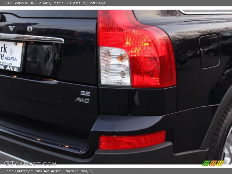 Magic Blue Metallic / Soft Beige 2010 Volvo XC90 3.2 AWD