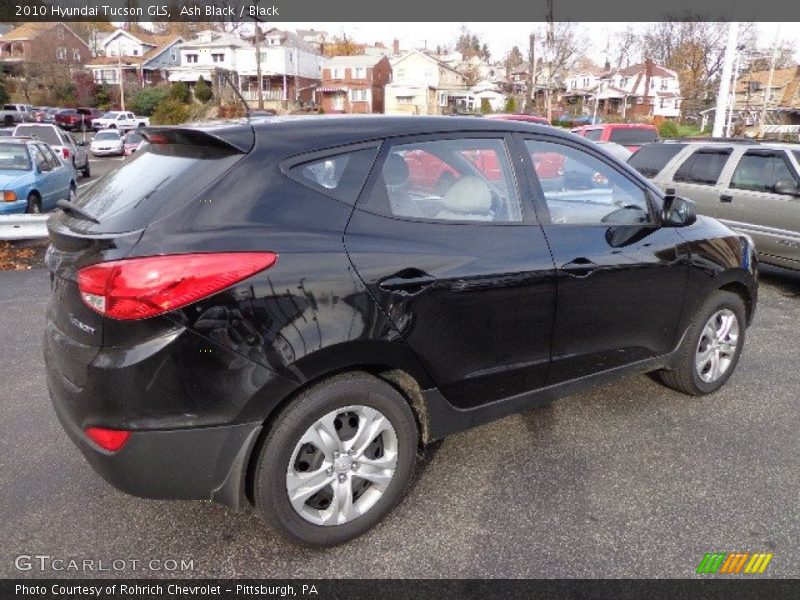 Ash Black / Black 2010 Hyundai Tucson GLS