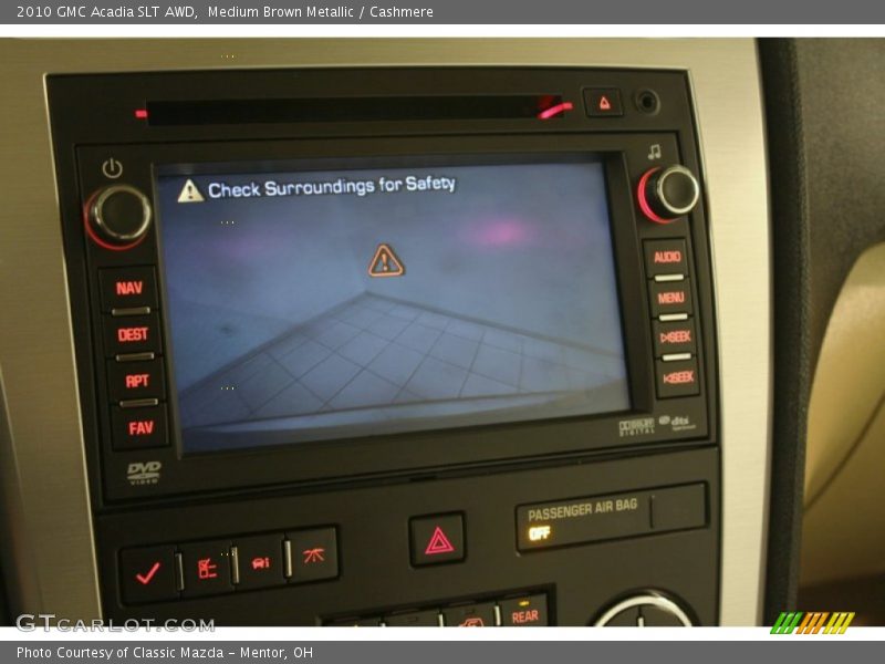 Medium Brown Metallic / Cashmere 2010 GMC Acadia SLT AWD