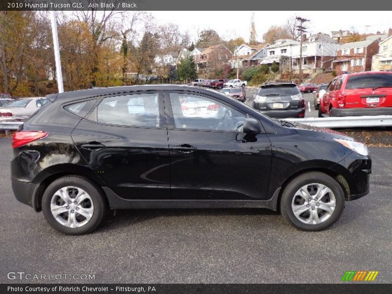 Ash Black / Black 2010 Hyundai Tucson GLS