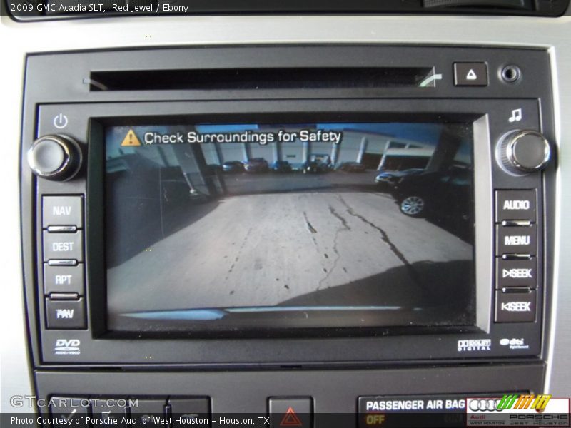 Red Jewel / Ebony 2009 GMC Acadia SLT