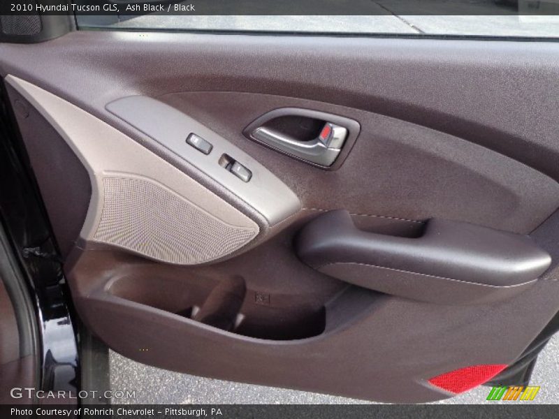 Ash Black / Black 2010 Hyundai Tucson GLS