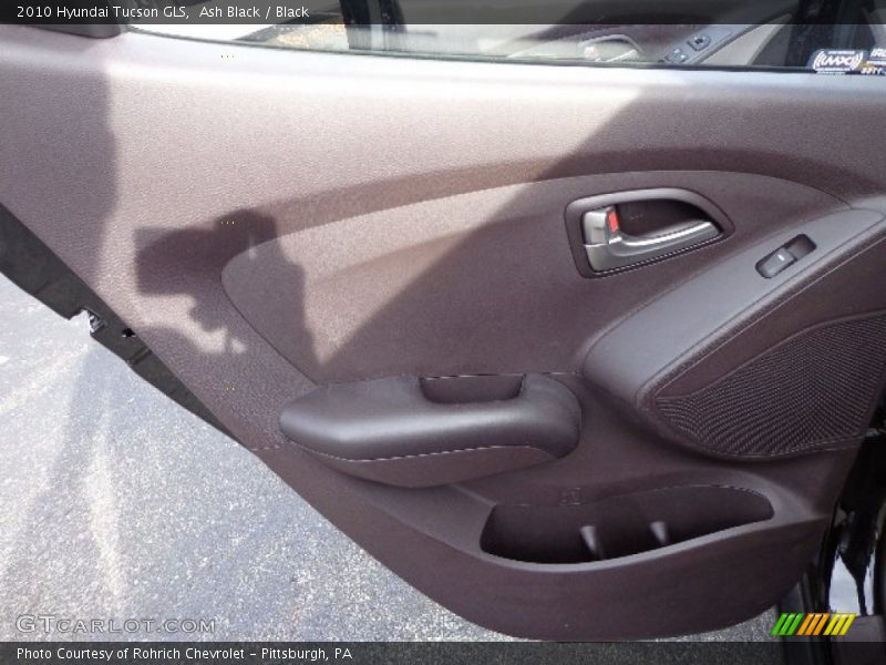 Ash Black / Black 2010 Hyundai Tucson GLS