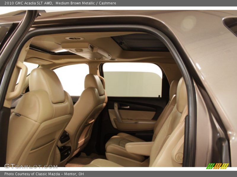 Medium Brown Metallic / Cashmere 2010 GMC Acadia SLT AWD