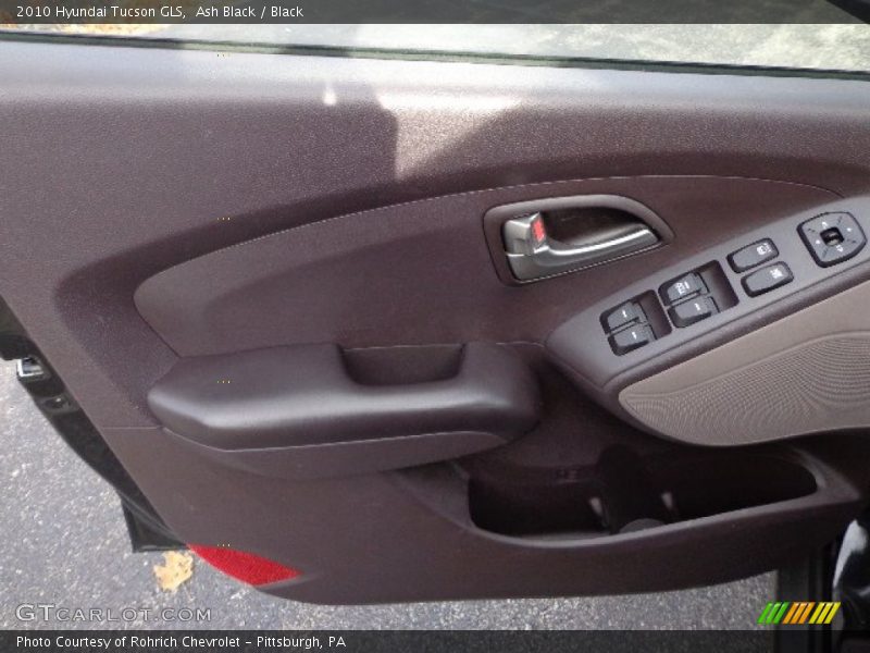 Ash Black / Black 2010 Hyundai Tucson GLS