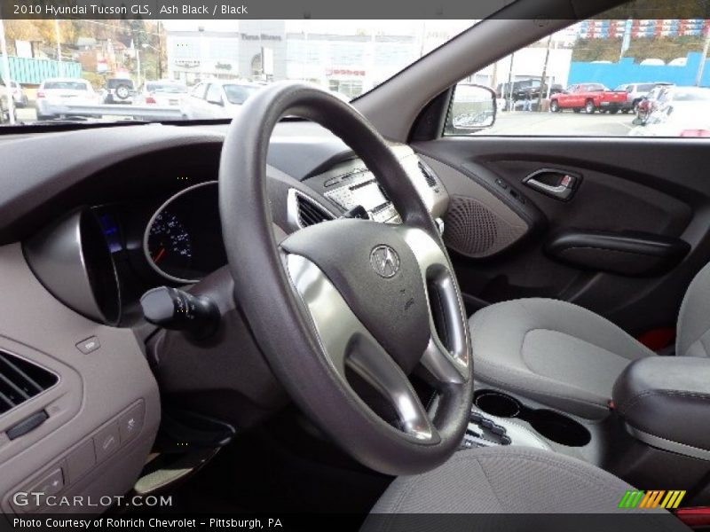 Ash Black / Black 2010 Hyundai Tucson GLS