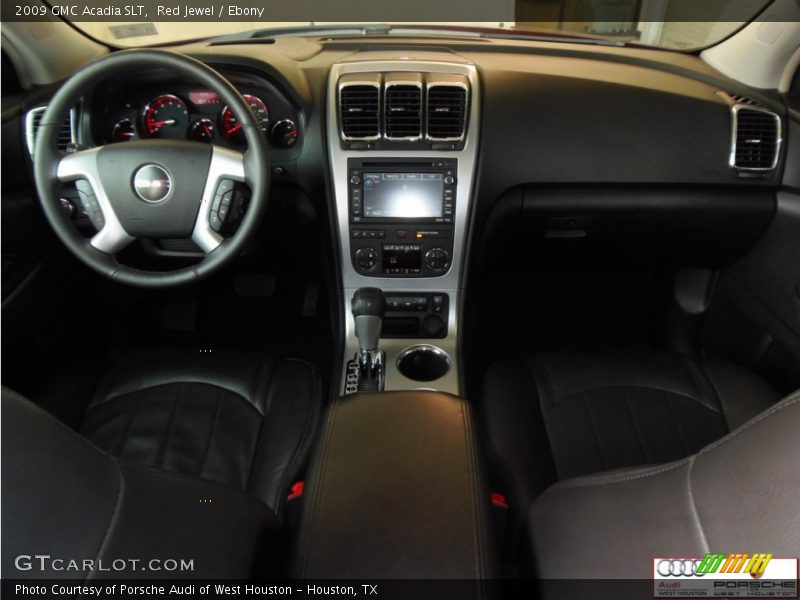 Red Jewel / Ebony 2009 GMC Acadia SLT