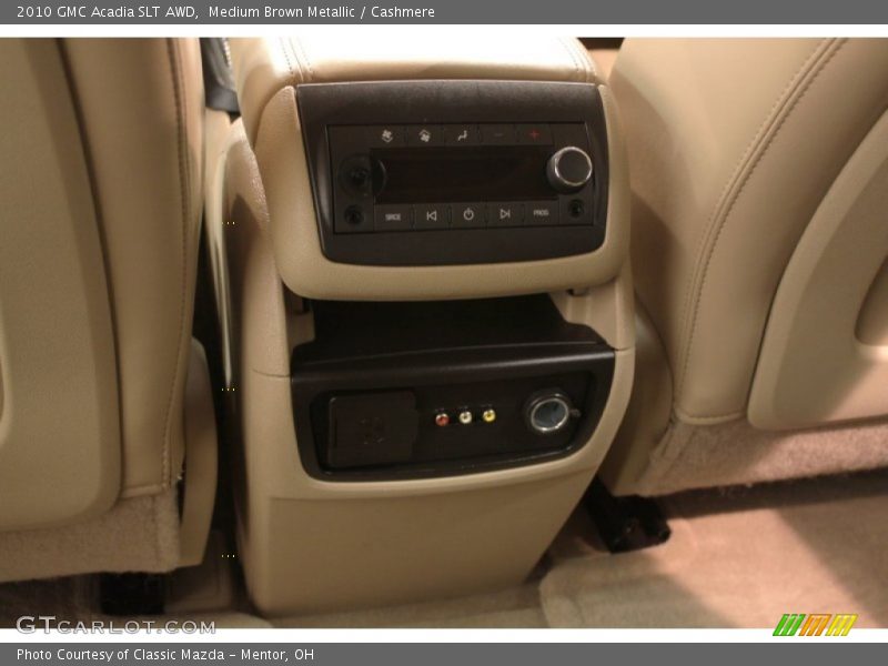Medium Brown Metallic / Cashmere 2010 GMC Acadia SLT AWD