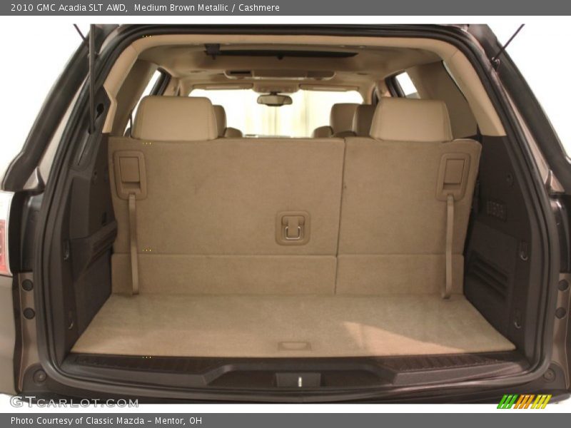 Medium Brown Metallic / Cashmere 2010 GMC Acadia SLT AWD