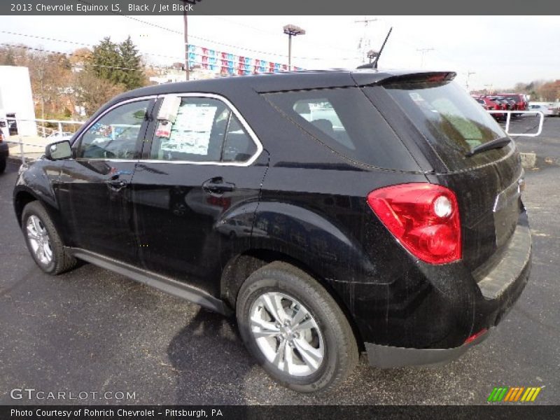 Black / Jet Black 2013 Chevrolet Equinox LS