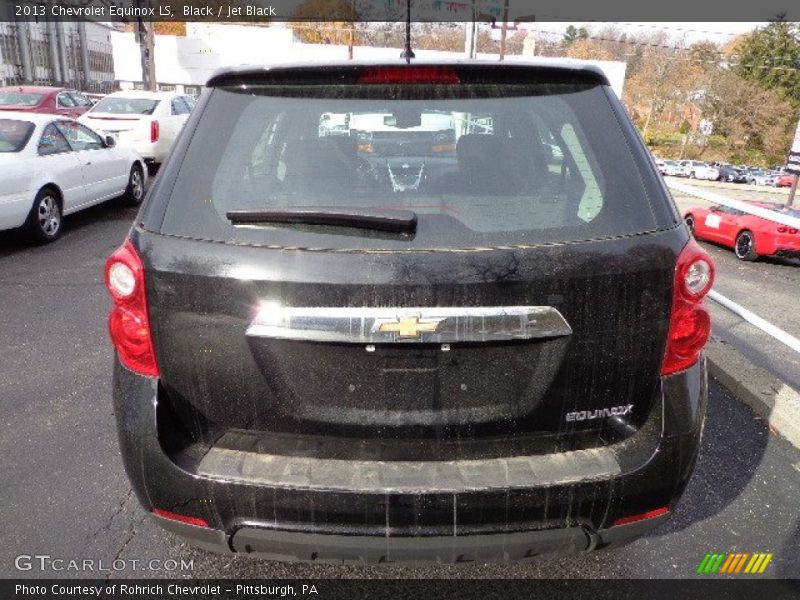 Black / Jet Black 2013 Chevrolet Equinox LS