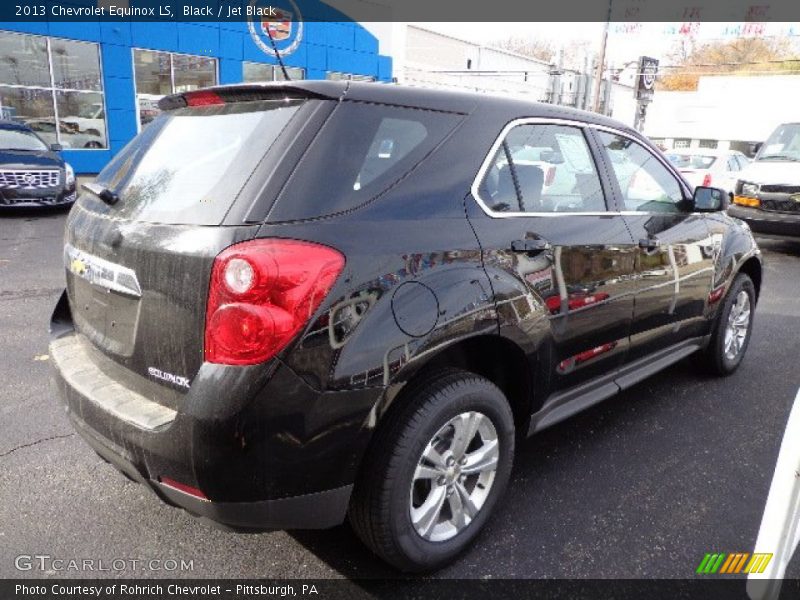 Black / Jet Black 2013 Chevrolet Equinox LS