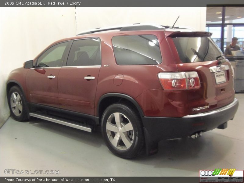 Red Jewel / Ebony 2009 GMC Acadia SLT