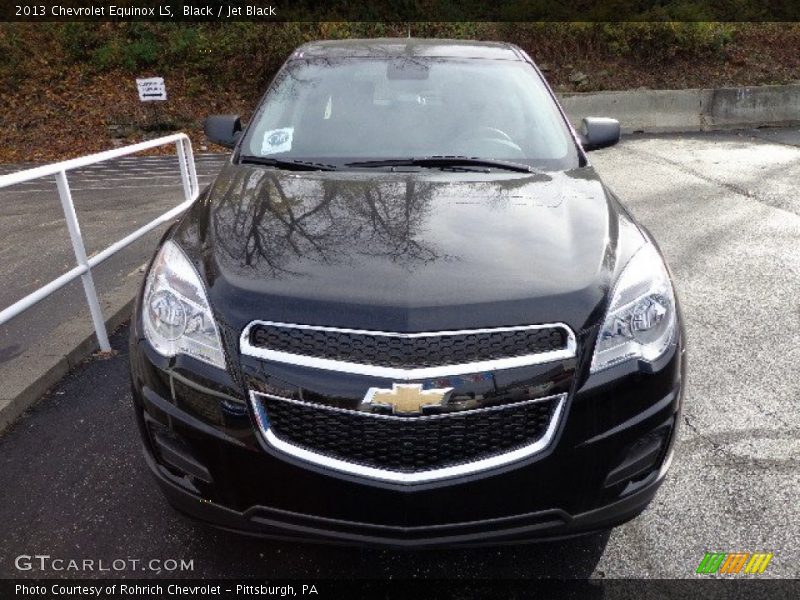 Black / Jet Black 2013 Chevrolet Equinox LS