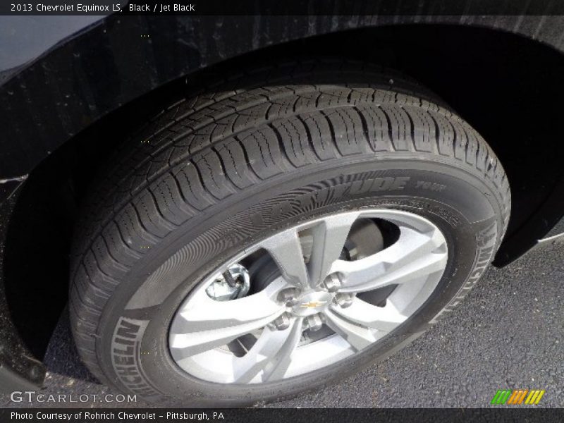Black / Jet Black 2013 Chevrolet Equinox LS