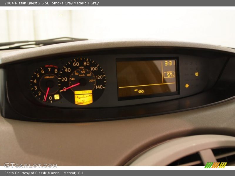 Smoke Gray Metallic / Gray 2004 Nissan Quest 3.5 SL