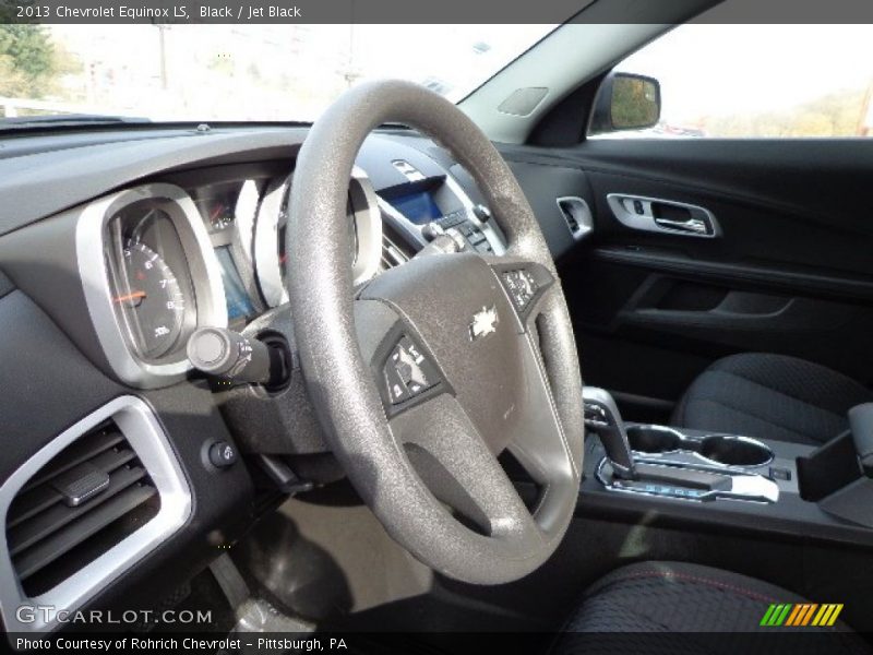 Black / Jet Black 2013 Chevrolet Equinox LS