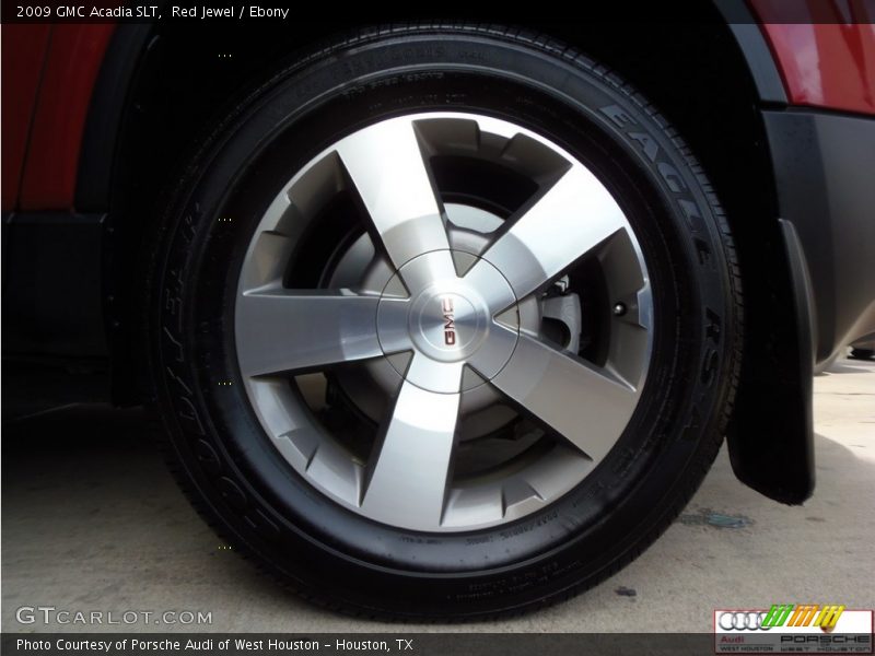 Red Jewel / Ebony 2009 GMC Acadia SLT