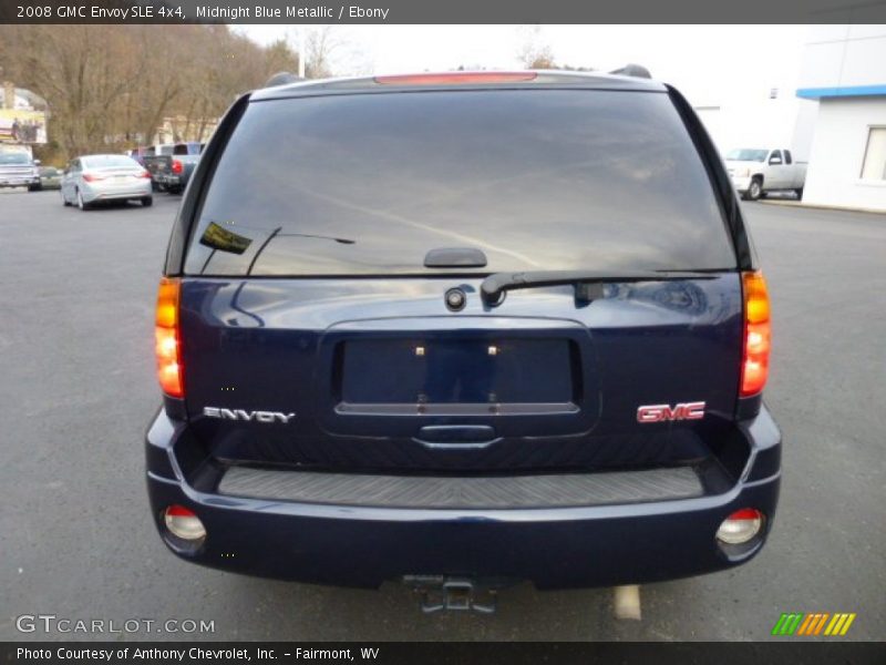 Midnight Blue Metallic / Ebony 2008 GMC Envoy SLE 4x4