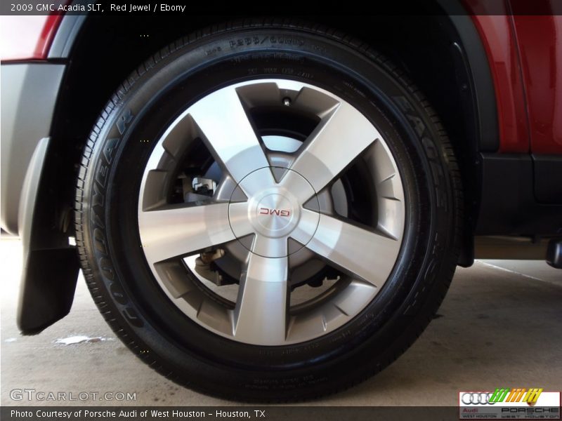 Red Jewel / Ebony 2009 GMC Acadia SLT