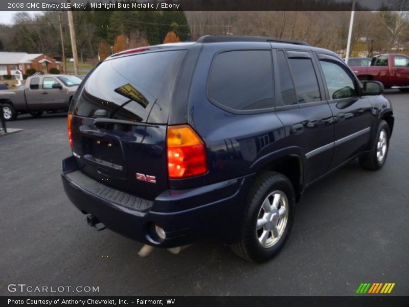 Midnight Blue Metallic / Ebony 2008 GMC Envoy SLE 4x4