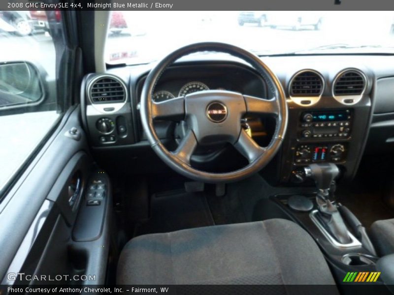 Midnight Blue Metallic / Ebony 2008 GMC Envoy SLE 4x4