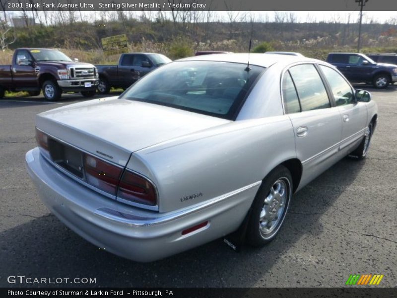 Sterling Silver Metallic / Medium Gray 2001 Buick Park Avenue Ultra