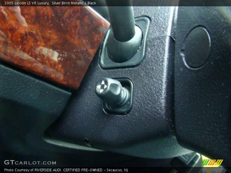 Silver Birch Metallic / Black 2005 Lincoln LS V6 Luxury
