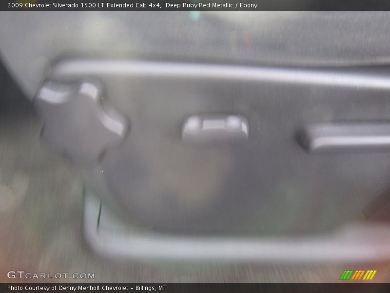 Deep Ruby Red Metallic / Ebony 2009 Chevrolet Silverado 1500 LT Extended Cab 4x4